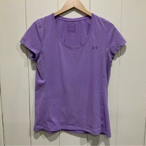 Under Armour Women's Lavender Short Sleeve Tee